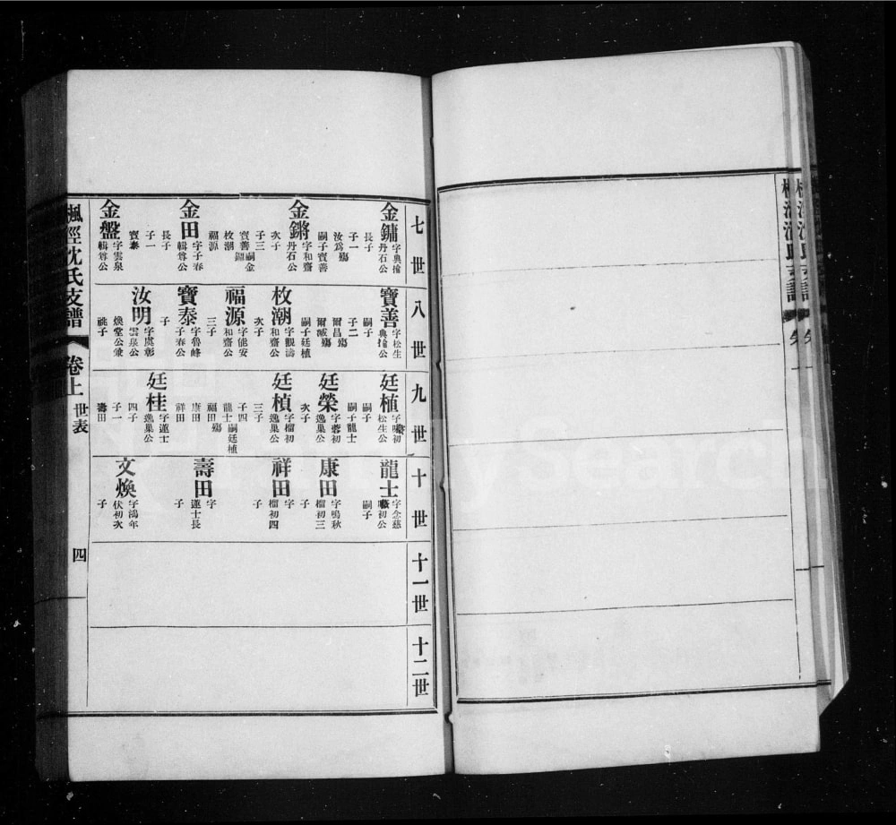 图片[8]-上海金山区枫泾沈氏支谱电子版PDF下载-中华家谱网