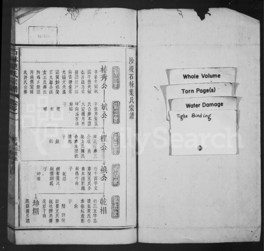 图片[4]-安徽黄山祁门县石林叶氏宗谱电子版PDF下载-中华家谱网