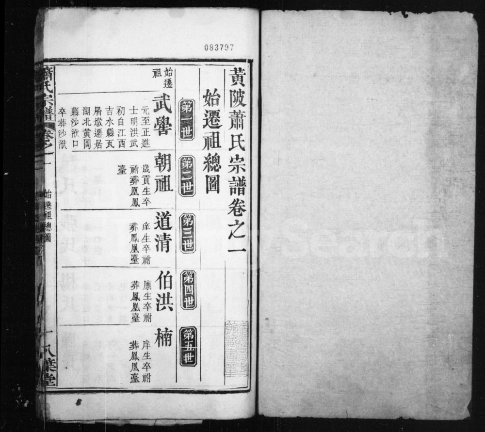 图片[5]-湖北武汉黄陂区萧(肖)氏凤亭公宗谱（八叶堂）电子版PDF下载-中华家谱网