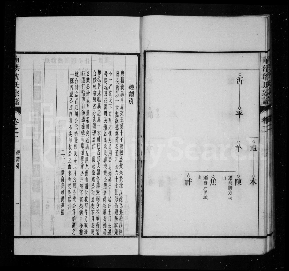 图片[4]-安徽芜湖南陵县南洪沈氏宗谱（叙伦堂）电子版PDF下载-中华家谱网