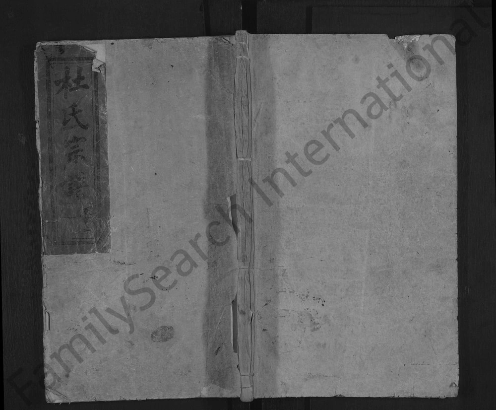 图片[1]-湖北大冶杜氏宗谱（诗史堂）电子版PDF下载-中华家谱网