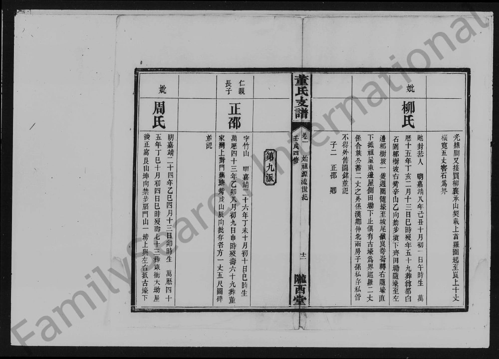图片[7]-湖南长沙荷塘桥董氏支谱（陇西堂）电子版PDF下载-中华家谱网
