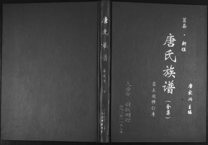 山东日照莒县新旺唐氏族谱电子版PDF下载-中华家谱网