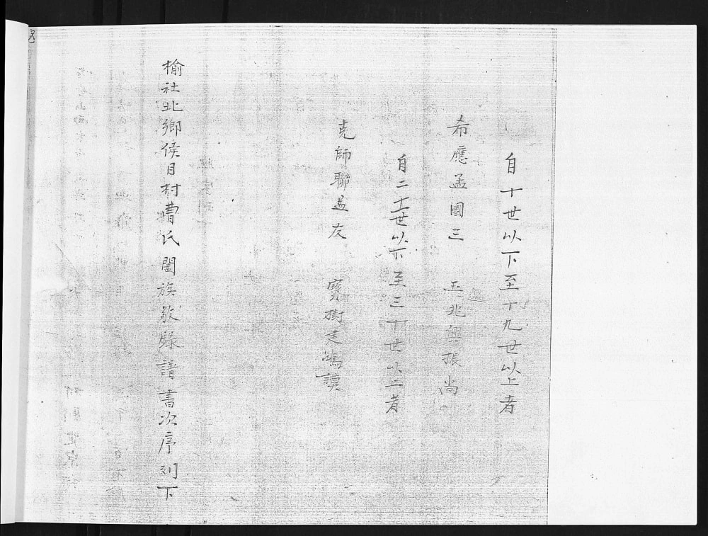 图片[5]-山西晋中太谷北洸村曹氏阖族谱书志（五桂堂）电子版PDF下载-中华家谱网