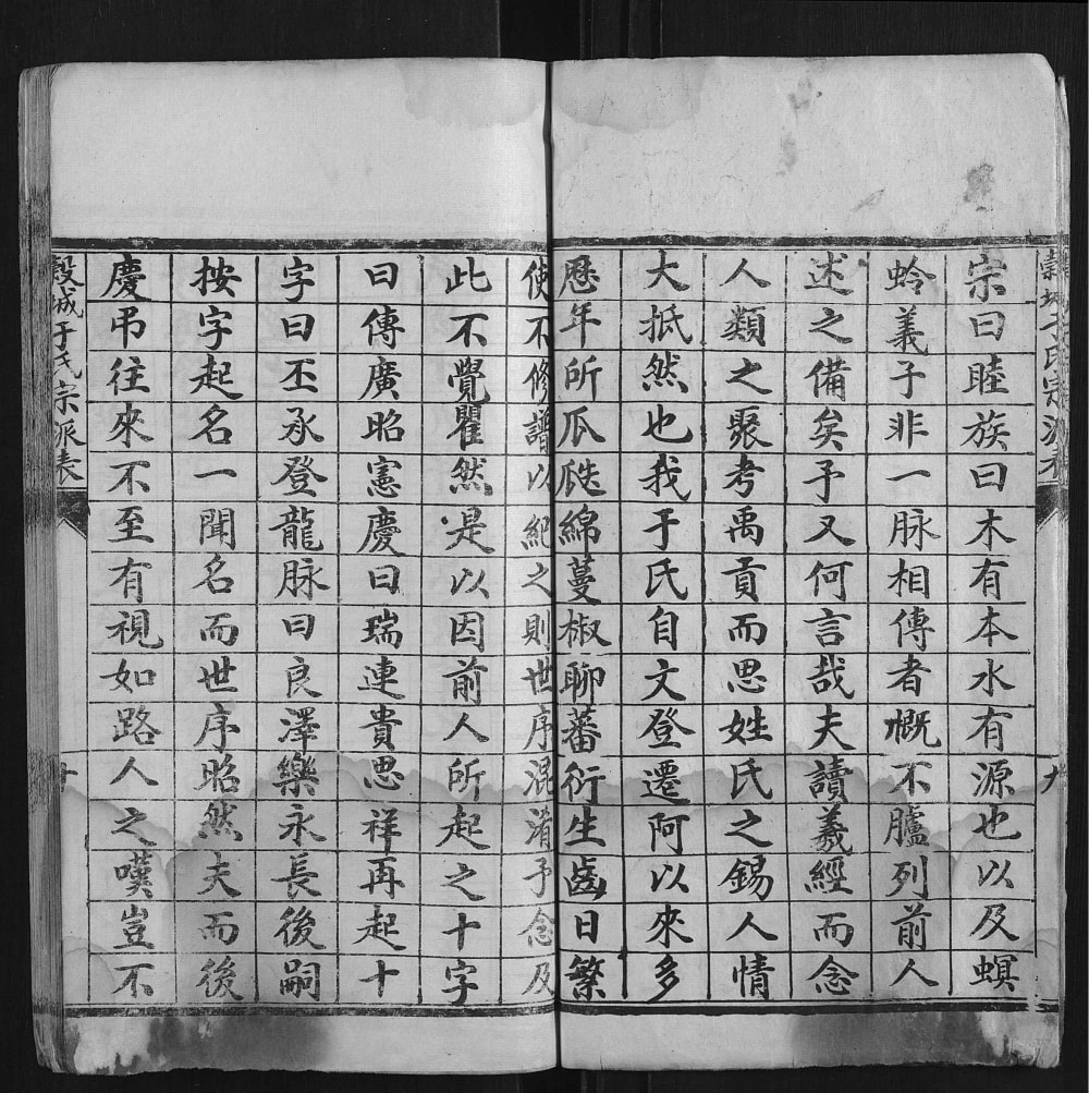 图片[2]-山东聊城东阿县毂城于氏宗派表电子版PDF下载-中华家谱网