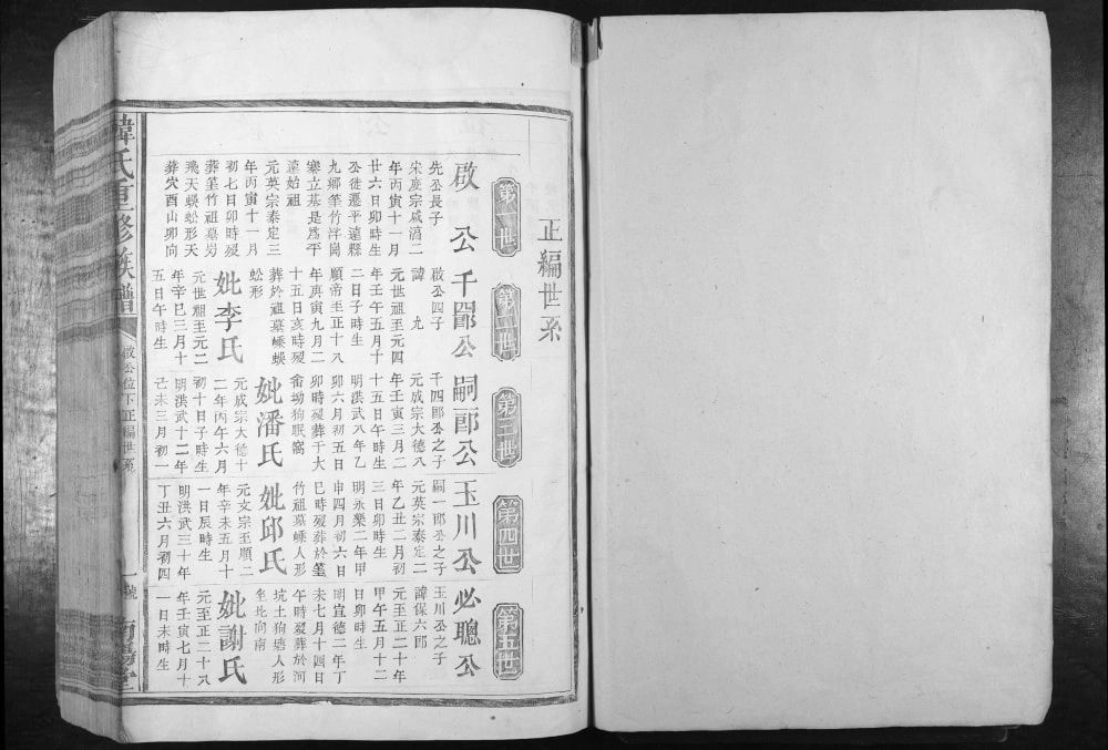 图片[5]-广东梅州平远韩氏重修族谱（南阳堂）电子版PDF下载-中华家谱网