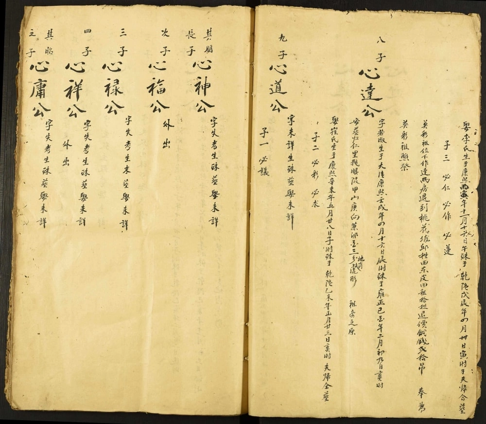 图片[6]-江西赣州宁都高平范氏少直祖位下分支世传抄谱电子版PDF下载-中华家谱网