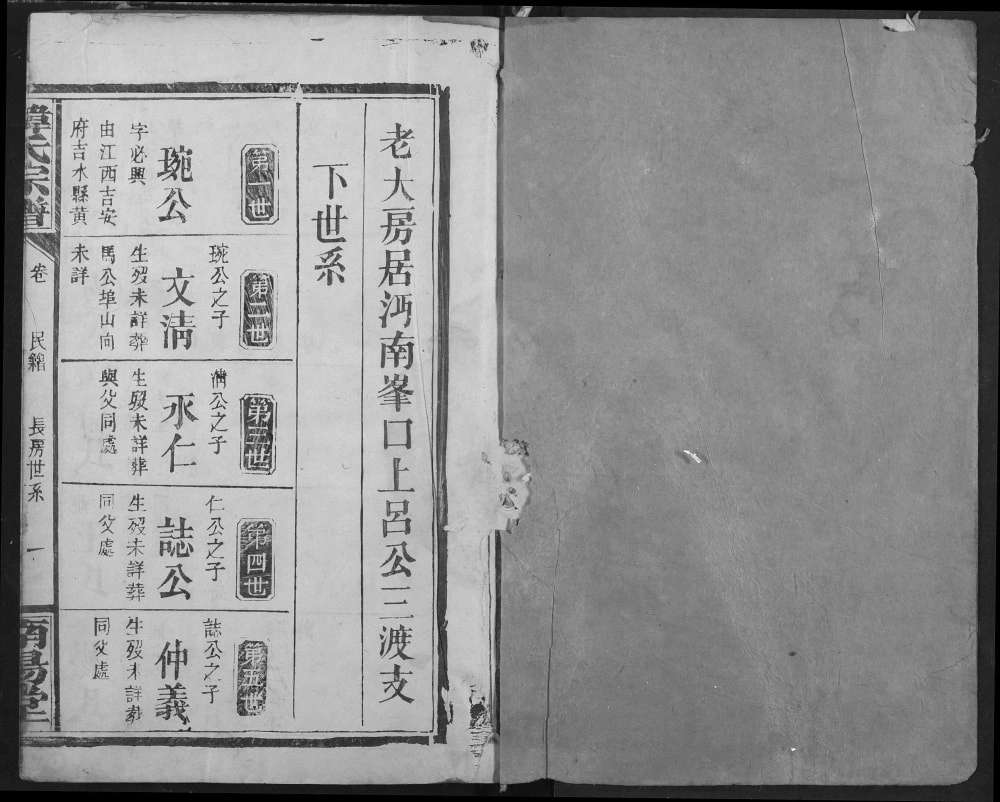 图片[2]-湖北洪湖仙桃天门潜江韩氏宗谱（南阳堂）电子版PDF下载-中华家谱网