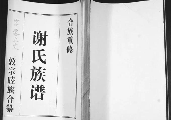 山东青岛即墨宫家大丈谢氏族谱电子版PDF下载-中华家谱网