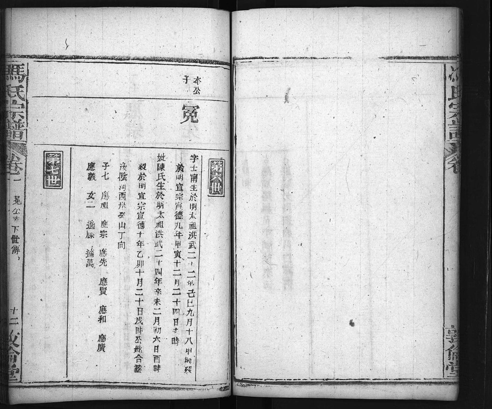 图片[7]-湖北麻城冯氏五修宗谱（敦伦堂）电子版PDF下载-中华家谱网