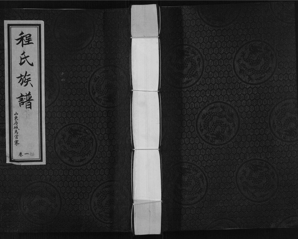 图片[1]-山东济南历城马官寨程氏族谱电子版PDF下载-中华家谱网