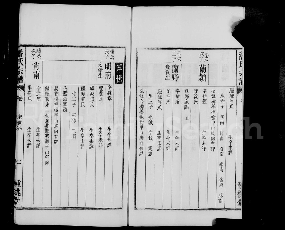 图片[7]-安徽合肥庐江县庐州潜川潘氏宗谱（种桃堂）电子版PDF下载-中华家谱网