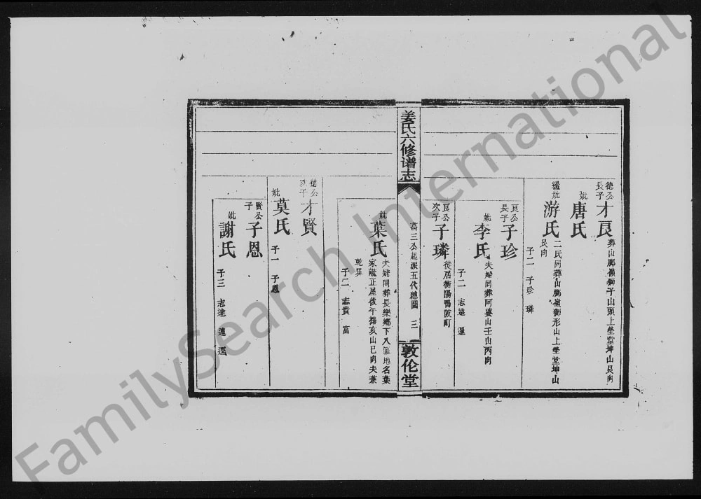 图片[6]-湖南邵阳流田姜氏六修族谱（敦伦堂）电子版PDF下载-中华家谱网