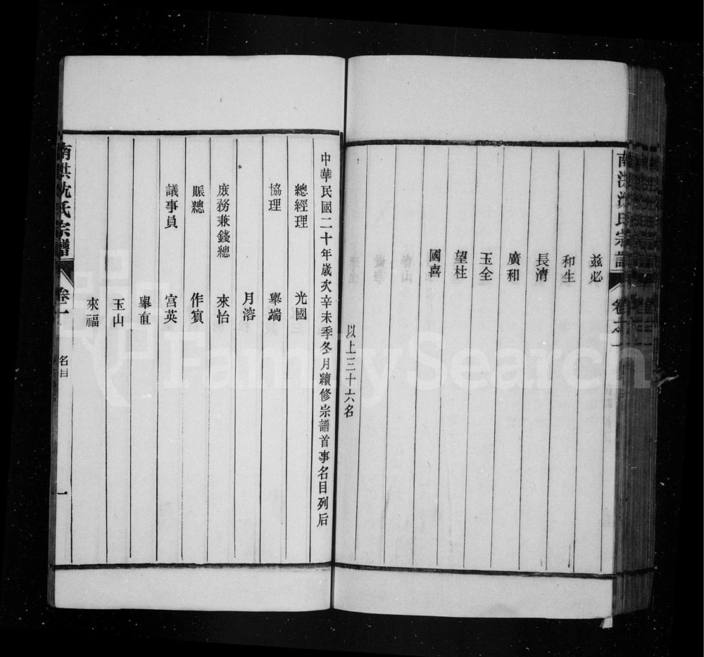 图片[3]-安徽芜湖南陵县南洪沈氏宗谱（叙伦堂）电子版PDF下载-中华家谱网