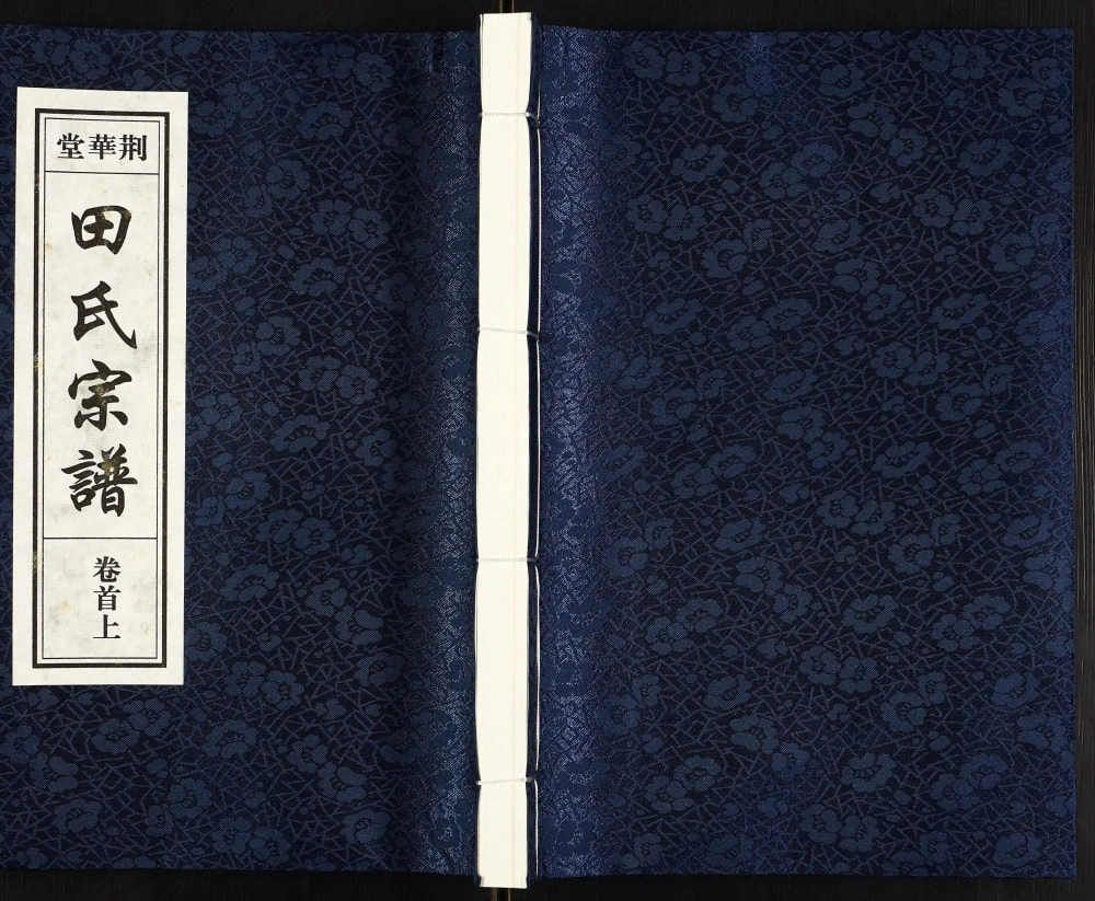 图片[1]-安徽合肥庐江县田氏宗谱（荆华堂）电子版PDF下载-中华家谱网