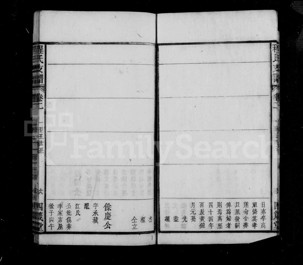 图片[7]-安徽安庆怀宁县皖怀程氏支谱（四箴堂）电子版PDF下载-中华家谱网