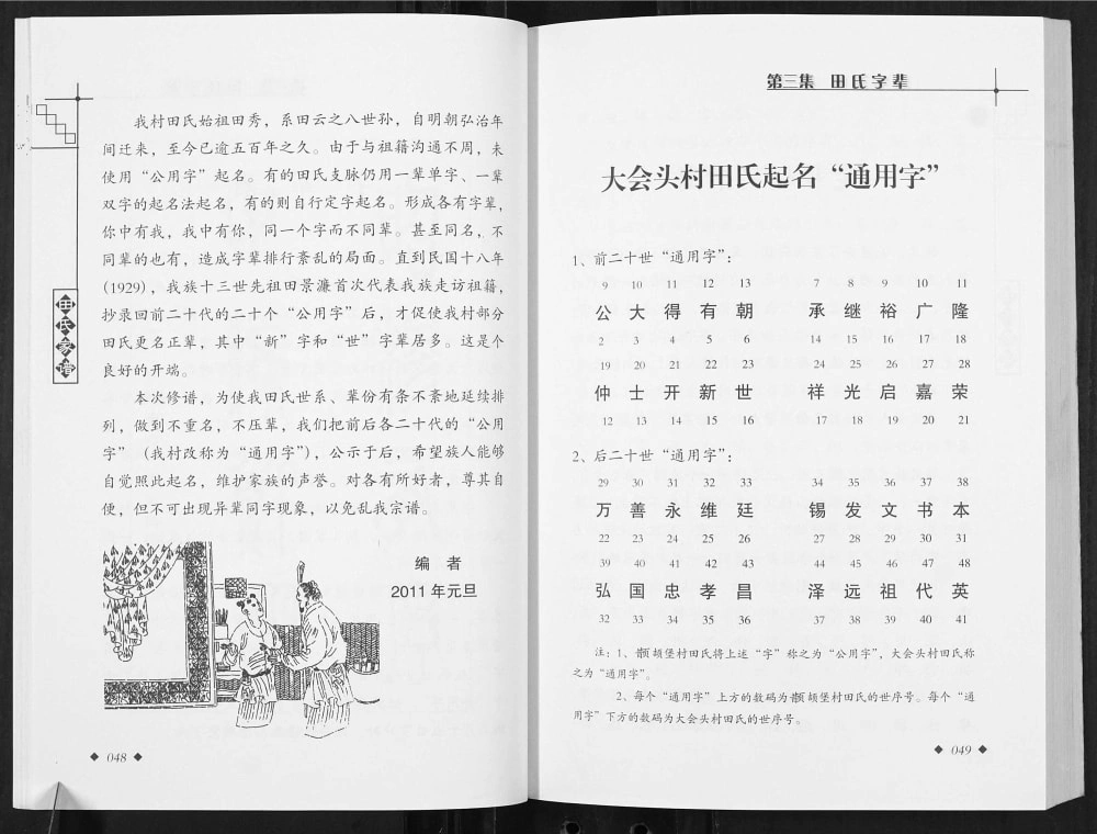 图片[3]-山西汾阳大会头村田氏家谱（紫荆堂）电子版PDF下载-中华家谱网