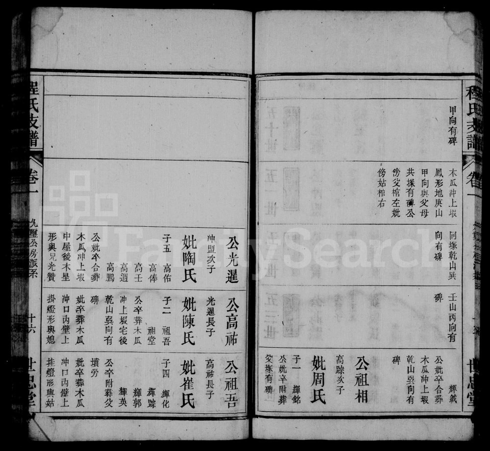 图片[8]-安徽安庆潜山县皖潜程氏续修族谱（世忠堂）电子版PDF下载-中华家谱网