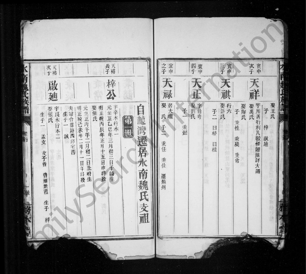 图片[4]-江西南昌水南魏氏族谱（务本堂）电子版PDF下载-中华家谱网