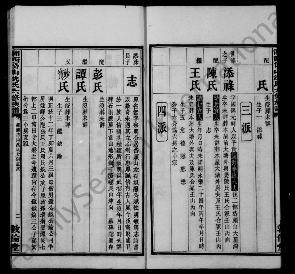 图片[7]-湖南湘乡湘西岱山沈氏六修族谱（敦伦堂）电子版PDF下载-中华家谱网