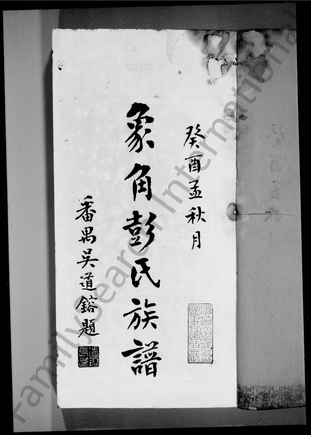 图片[2]-广东中山象角彭氏族谱（振业堂）电子版PDF下载-中华家谱网