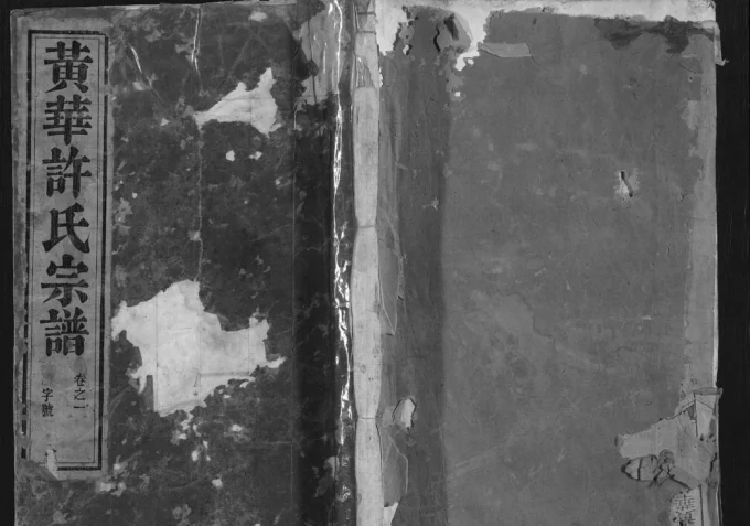 安徽铜陵枞阳黄华许氏宗谱电子版PDF下载-中华家谱网