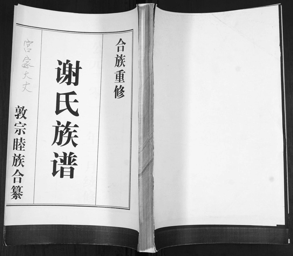 图片[1]-山东青岛即墨宫家大丈谢氏族谱电子版PDF下载-中华家谱网