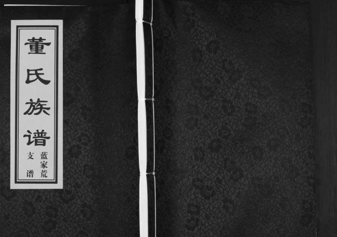 山东青岛即墨董氏族谱蓝家荒支谱电子版PDF下载-中华家谱网