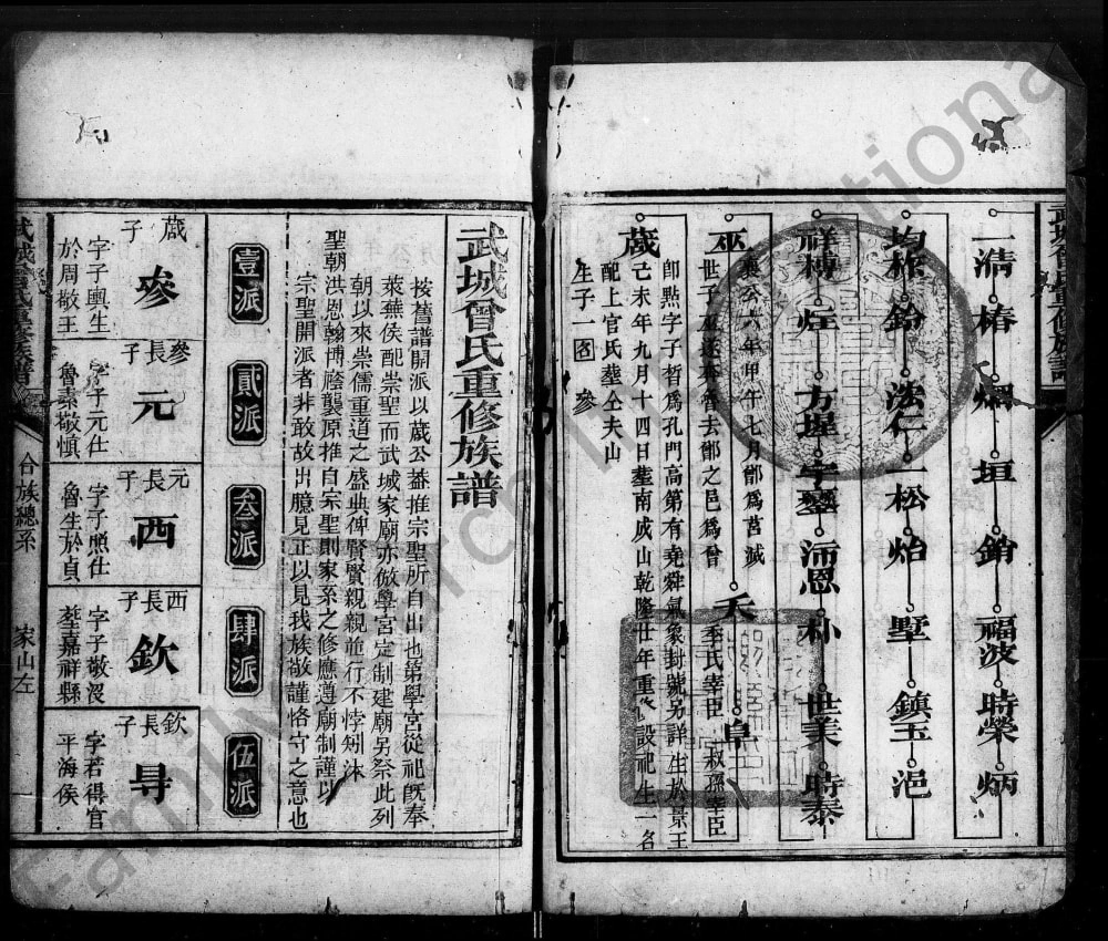 图片[3]-广东梅州蕉岭县武城曾氏重修族谱电子版PDF下载-中华家谱网