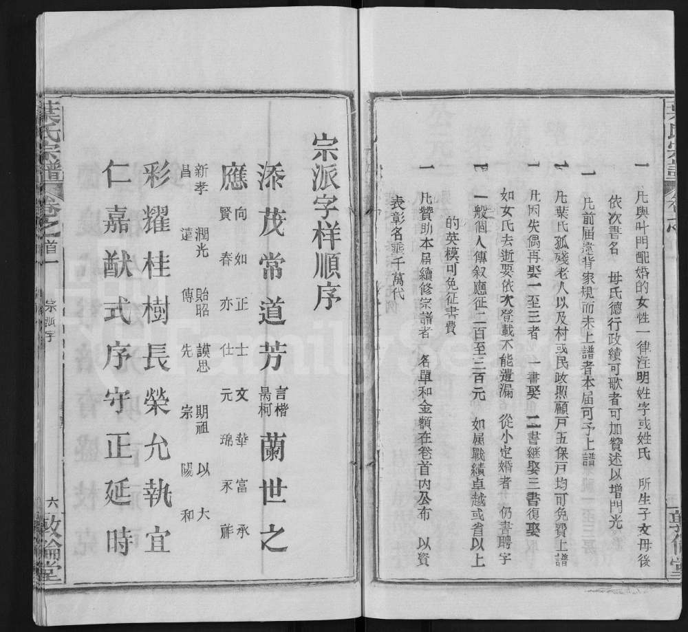 图片[3]-湖北黄冈叶氏宗谱（敦伦堂）电子版PDF下载-中华家谱网