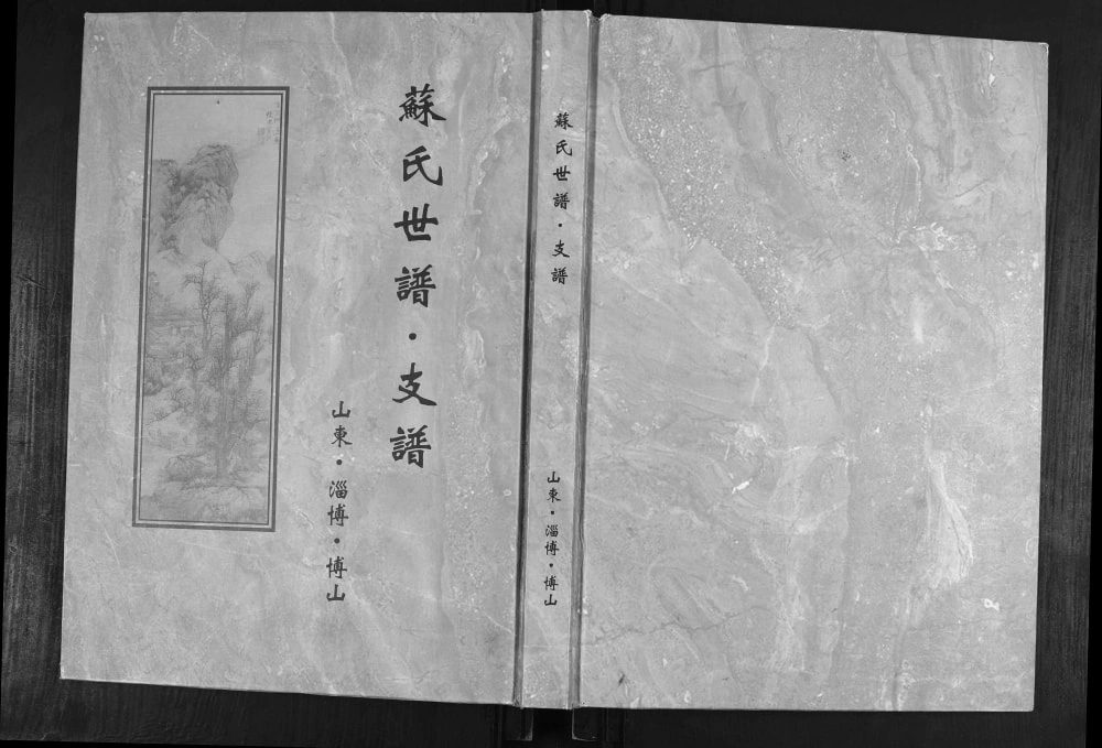 图片[1]-山东淄博博山苏氏世谱支谱电子版PDF下载-中华家谱网