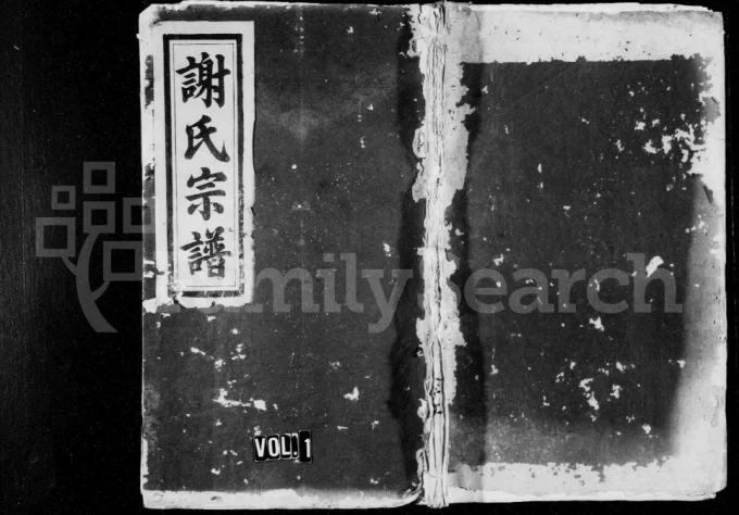 江西奉新谢氏宗谱（文忠堂）电子版PDF下载-中华家谱网