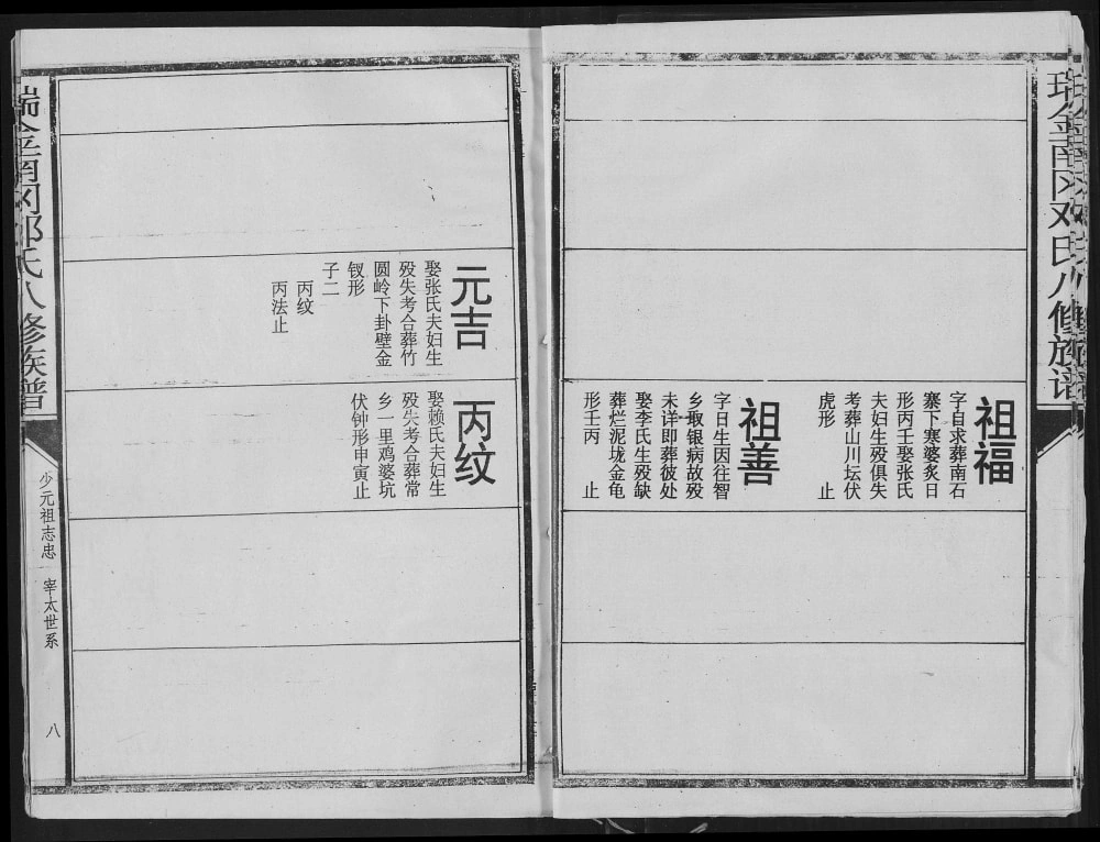 图片[5]-江西瑞金南冈邓氏八修族谱电子版PDF下载-中华家谱网