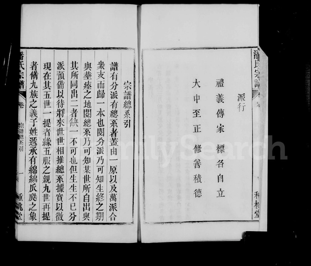 图片[3]-安徽合肥庐江县庐州潜川潘氏宗谱（种桃堂）电子版PDF下载-中华家谱网