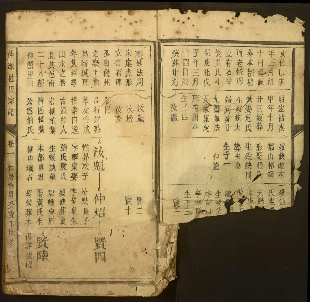 图片[5]-江西赣州大余县仲源杜氏宗谱电子版PDF下载-中华家谱网