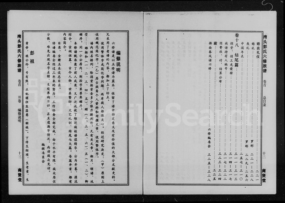 图片[3]-湖南湘潭湾头彭氏六修族谱（商贤堂）电子版PDF下载-中华家谱网