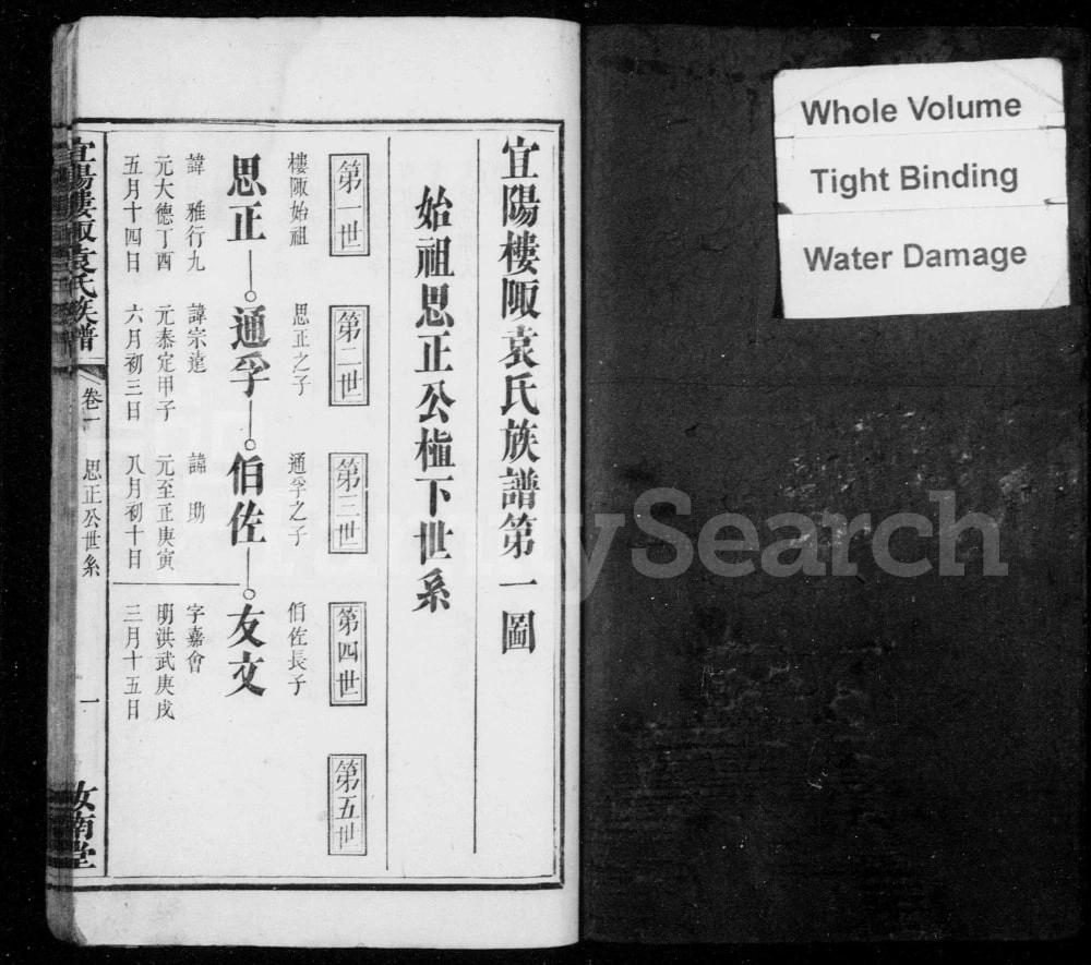 图片[5]-江西宜春宜阳楼陬袁氏族谱（汝南堂）电子版PDF下载-中华家谱网