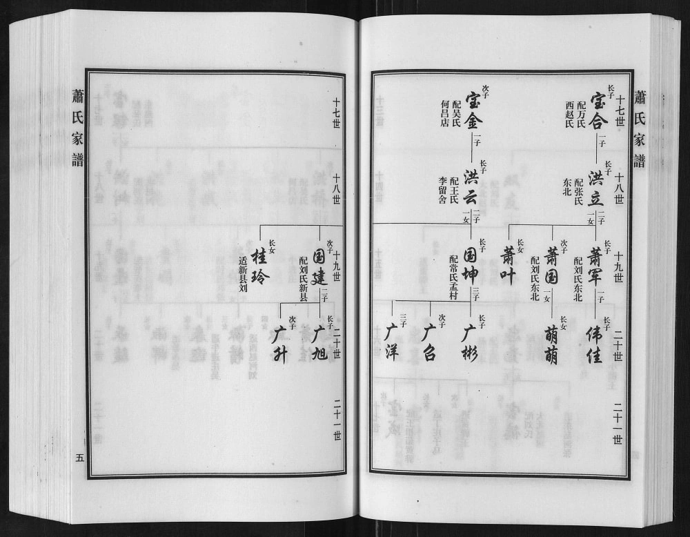 图片[8]-河北沧州孟村县北萧庄子萧(肖)氏家谱电子版PDF下载-中华家谱网