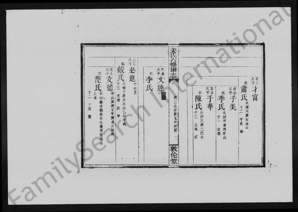 图片[5]-湖南邵阳流田姜氏六修族谱（敦伦堂）电子版PDF下载-中华家谱网