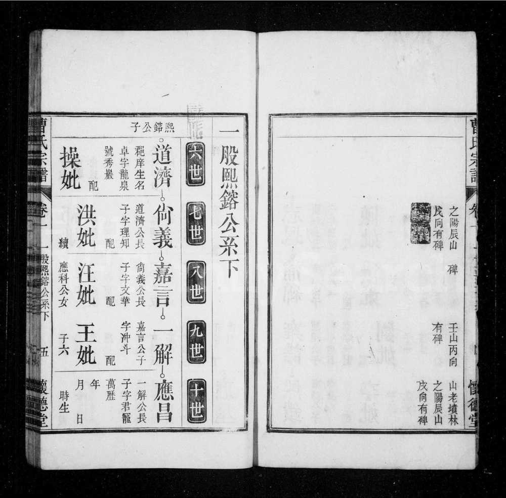 图片[8]-安徽安庆怀宁曹氏宗谱（怀德堂）电子版PDF下载-中华家谱网