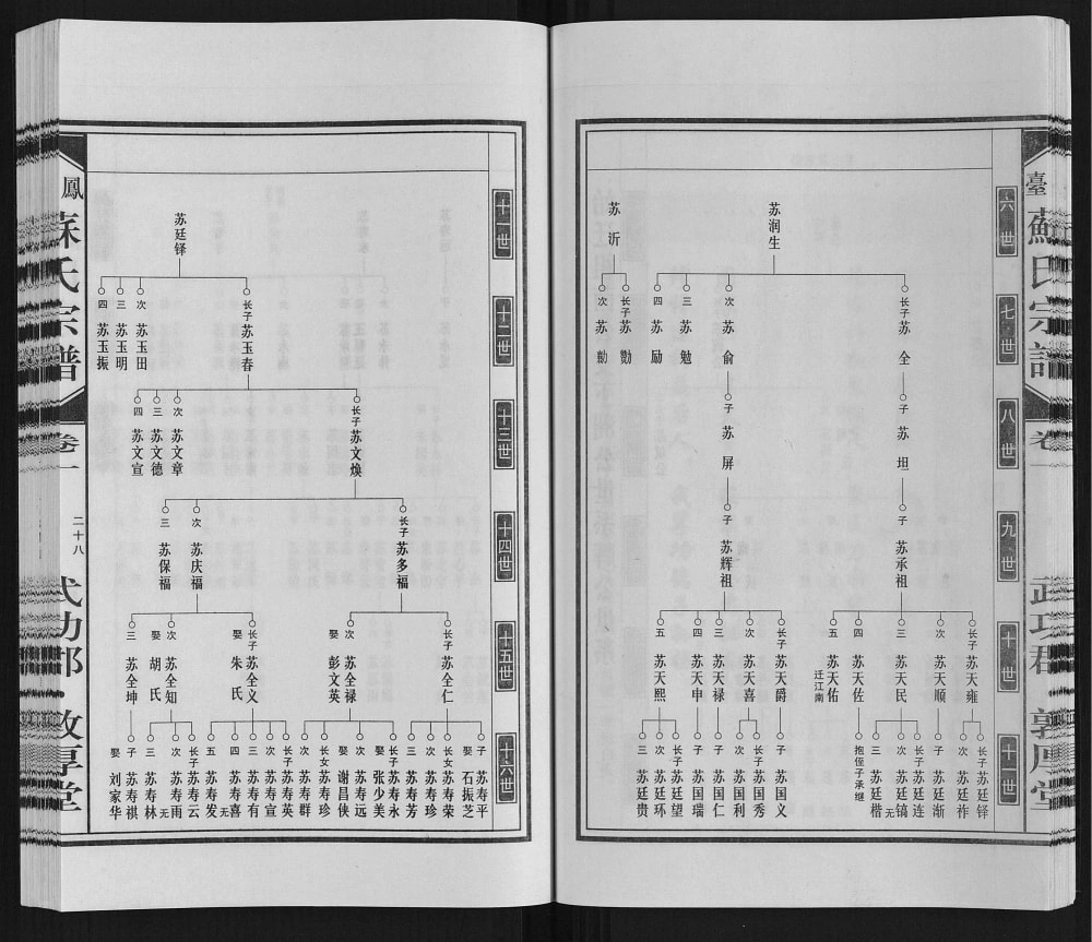 图片[6]-安徽淮南凤台杨村苏氏宗谱（敦厚堂）电子版PDF下载-中华家谱网