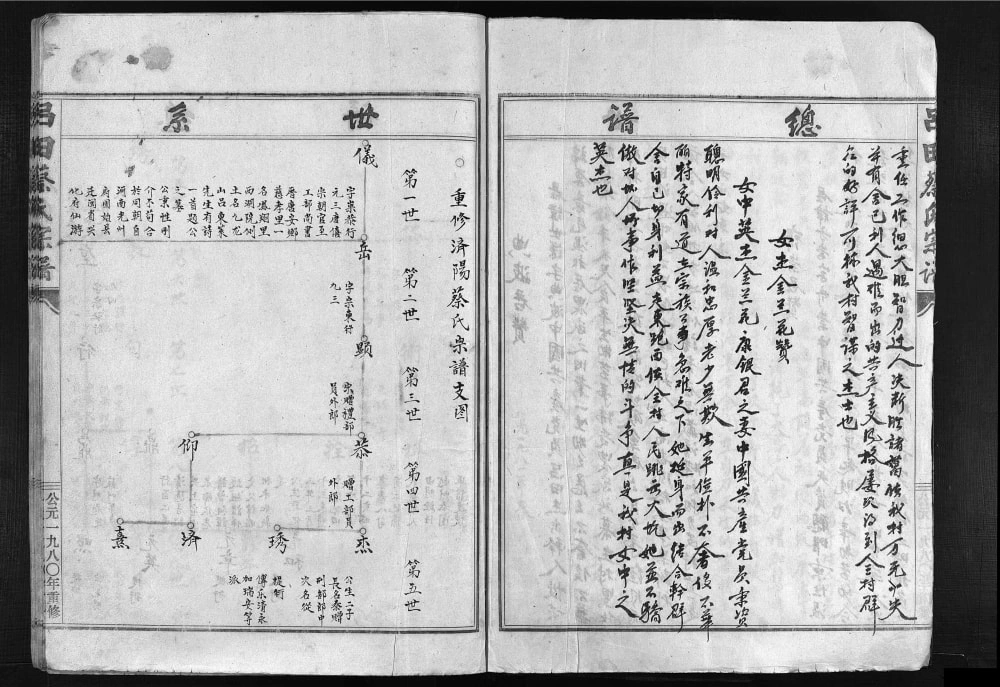 图片[5]-浙江乐清吕田蔡氏宗谱电子版PDF下载-中华家谱网