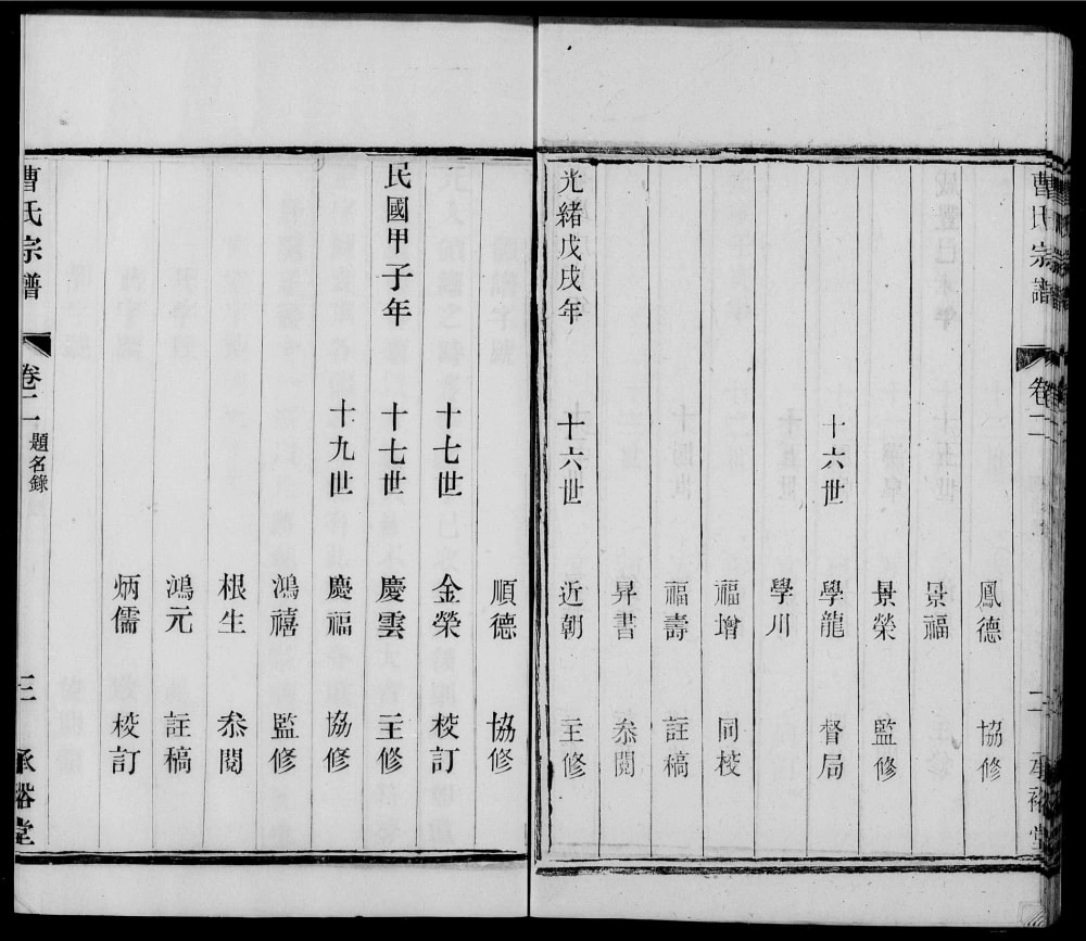 图片[3]-江苏宜兴富村曹氏宗谱（承裕堂）电子版PDF下载-中华家谱网