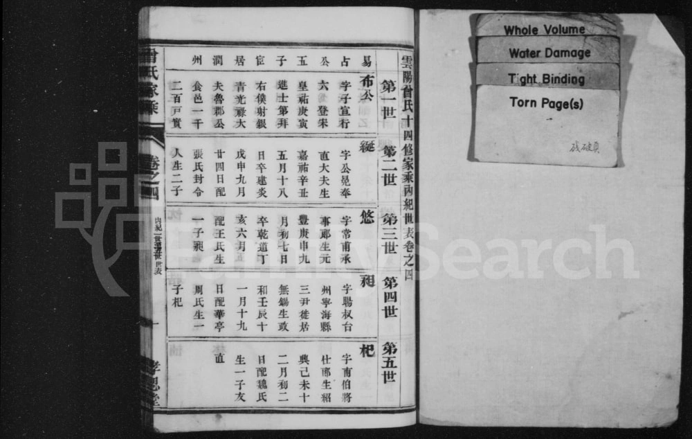 图片[5]-江苏丹阳云阳殷塘曾氏宗谱（孝思堂）电子版PDF下载-中华家谱网