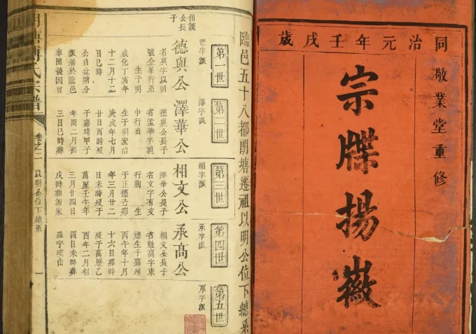 江西抚州临川区朗塘傅氏宗谱（敬业堂）电子版PDF下载-中华家谱网