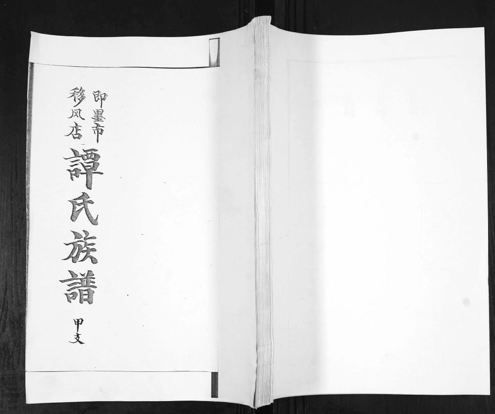 图片[1]-山东青岛即墨移风店谭氏族谱电子版PDF下载-中华家谱网