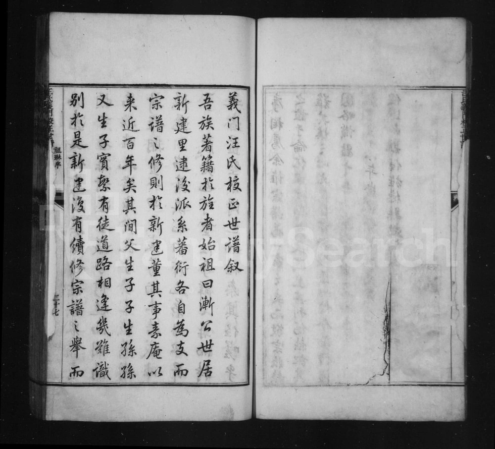 图片[2]-安徽宣城旌德县义门汪氏校正世谱电子版PDF下载-中华家谱网