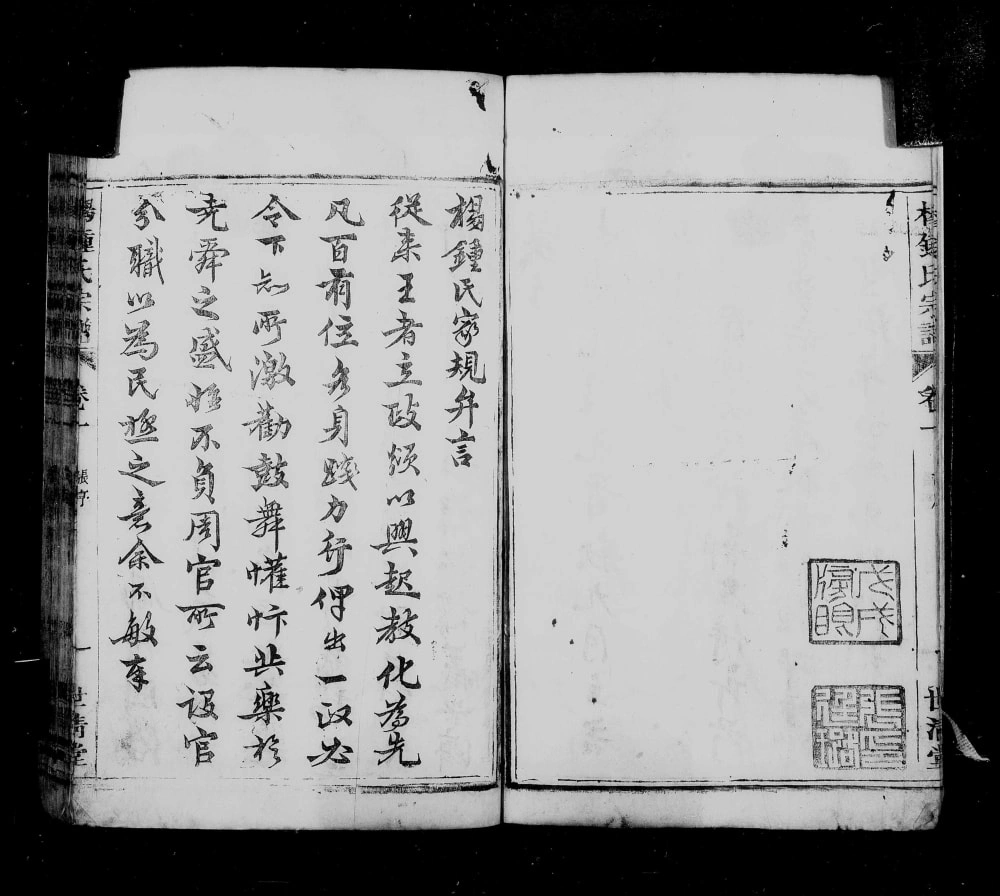 图片[2]-安徽桐城杨钟氏宗谱（世清堂）电子版PDF下载-中华家谱网