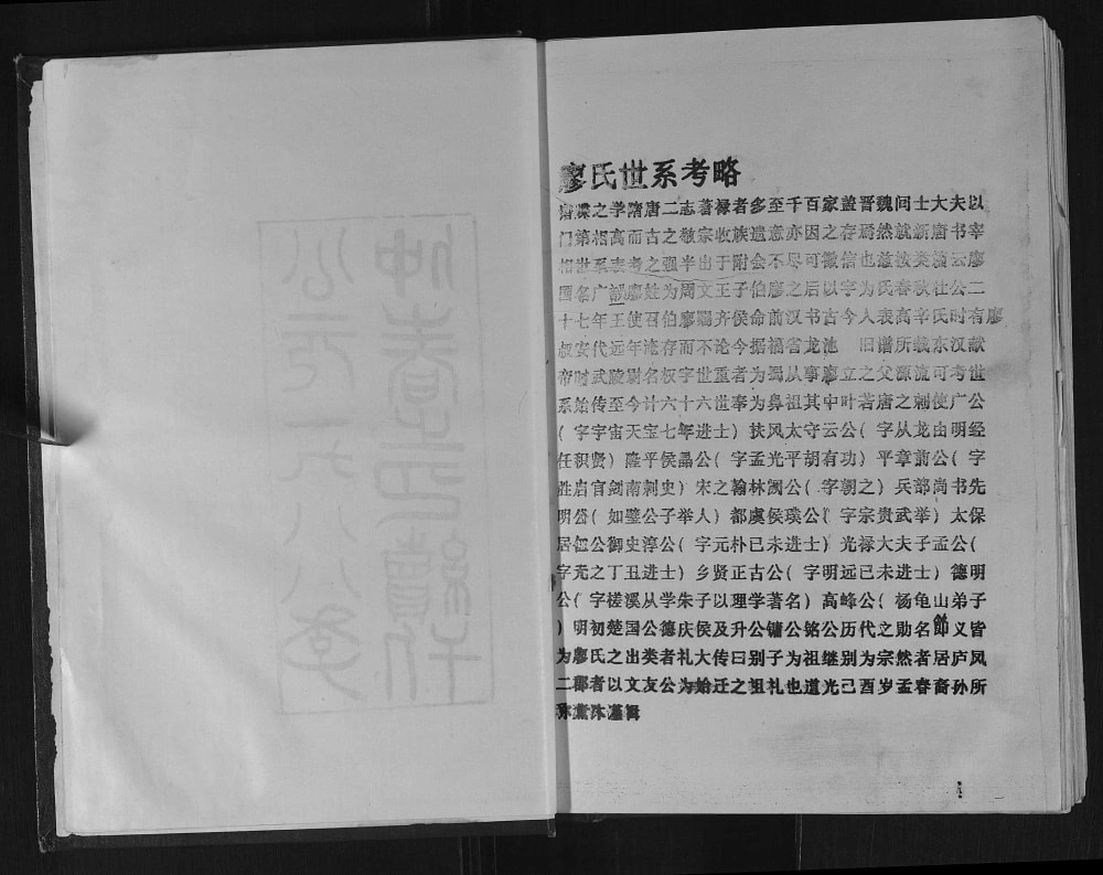 图片[1]-安徽淮南廖氏宗谱电子版PDF下载-中华家谱网