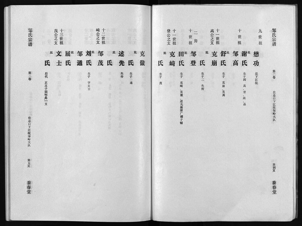 图片[8]-湖北潜江邹氏宗谱（黍春堂）电子版PDF下载-中华家谱网